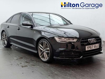 Used Audi A6 Black Edition 190 HP (139 kW) 2017 Black Sedan