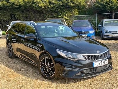 Used Kia Optima GT-Line S 136 HP (100 kW) 2019 Black Estate