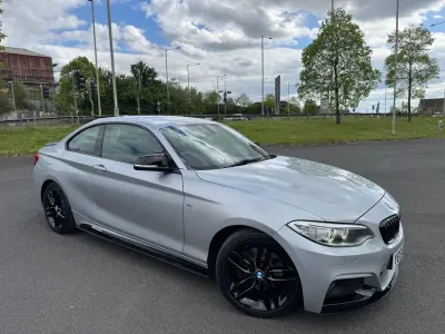 Usado BMW 220 M Sport 2014 Plateado Coupe