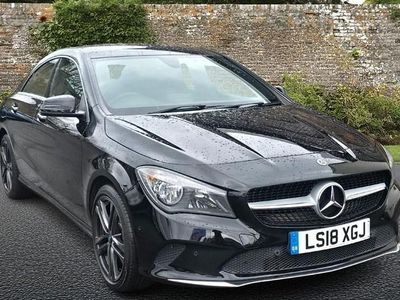 Used Mercedes CLA180 122 HP (89 kW) 2018 Black Sedan