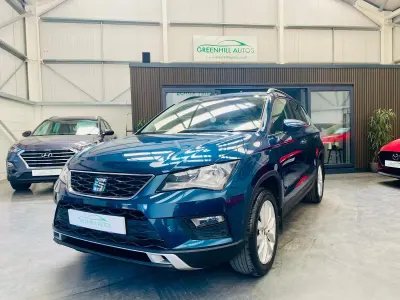 Used Seat Ateca Ecomotive 115 HP (84 kW) 2019 Blue SUV