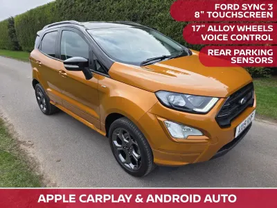 Used Ford Ecosport ST-Line 140 HP (102 kW) 2019 Orange SUV