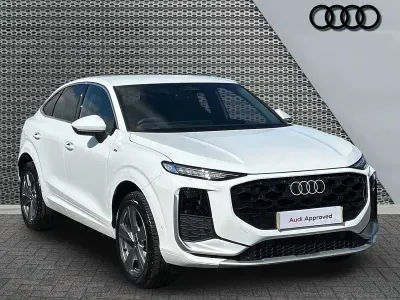 Used Audi Q3 S-Line 2026 Arkona white, solid SUV