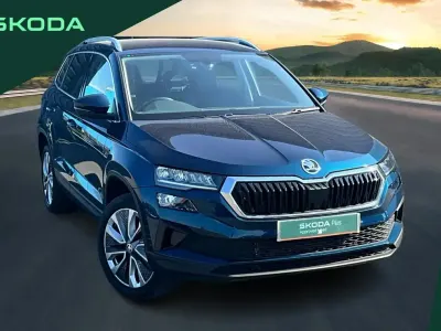 Used Skoda Karoq SE L 150 HP (110 kW) 2023 Blue SUV
