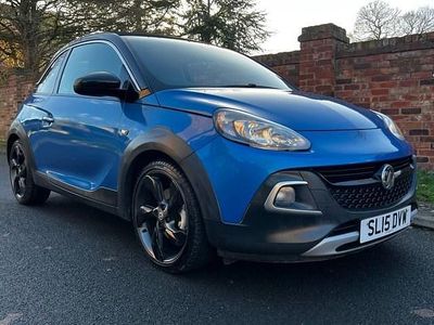 Used Vauxhall Adam Rocks 115 HP (84 kW) 2015 Blue Hatchback