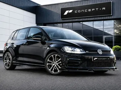 Used VW Golf VII R-line 150 HP (110 kW) 2019 Black Hatchback