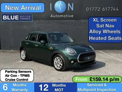 Used Mini Cooper D Hatch 116 HP (85 kW) 2018 Green Hatchback