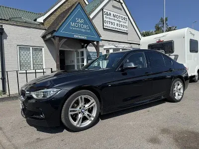 Used BMW 320 M Sport 2018 Black Sedan