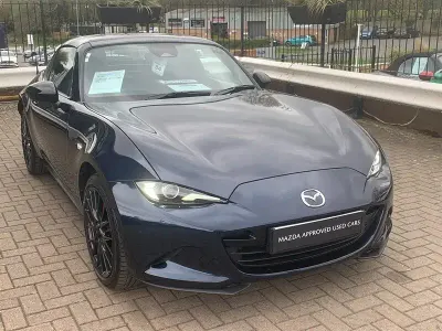 Used Mazda MX5 Homura-Line 184 HP (135 kW) 2025 Blue Cabriolet