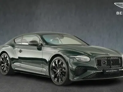 New Bentley Continental 2026 Green Coupe