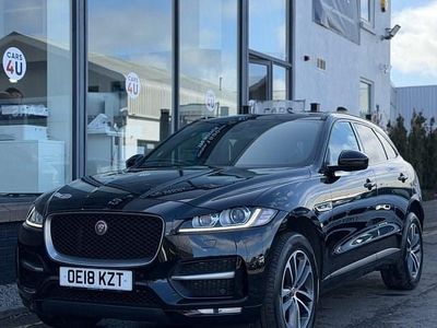 Używany Jaguar F-Pace R-Sport 180 KM (132 kW) 2018 Czarny SUV