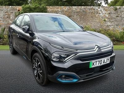 Used Citroën e-C4 100 kW (136 HP) 2021 Black Hatchback