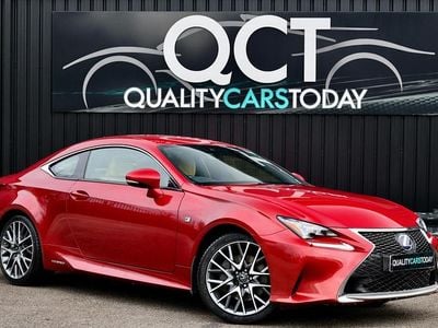 Red Used 2016 Lexus RC300h Sport Line Coupe | £17,995