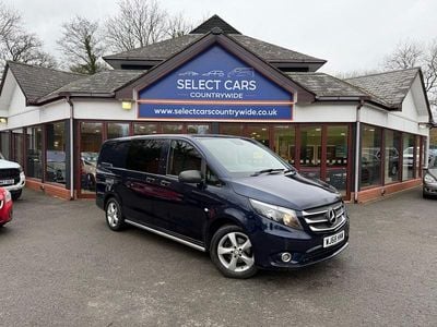 Used Mercedes Vito 163 HP (119 kW) 2018 Blue Van
