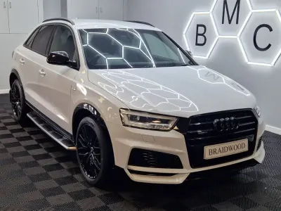 Used Audi Q3 Black Edition 150 HP (110 kW) 2017 White SUV