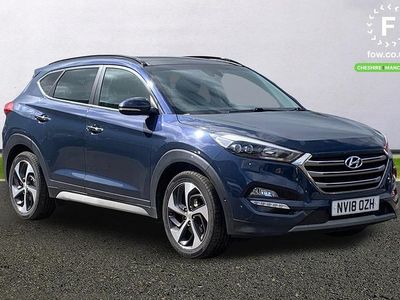Używany Hyundai Tucson Premium SE 136 KM (100 kW) 2018 Niebieski SUV