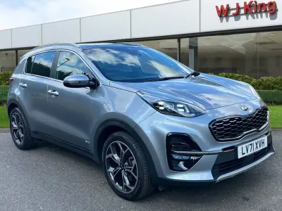 Used Kia Sportage GT-Line S 174 HP (127 kW) 2022 Silver SUV