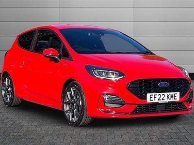 Race red Used 2022 Ford Fiesta ST-Line Hatchback | £12,750 (Good price)