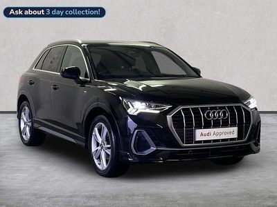 Black Used 2020 Audi Q3 S-Line SUV | £19,264 (Fair price)
