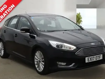 Used Ford Focus Titanium X 120 HP (88 kW) 2017 Black Hatchback