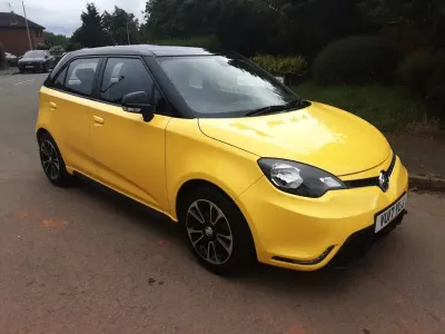 Used MG MG3 2017 Yellow Hatchback