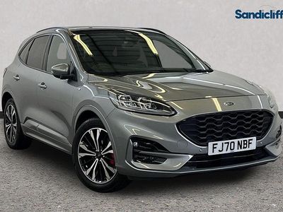Solar silver (premium paint) Used 2020 Ford Kuga ST-Line X SUV | £16,359 (Fair price)