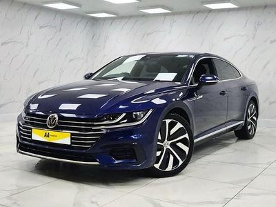 Used VW Arteon R-line 190 HP (139 kW) 2018 Blue Hatchback