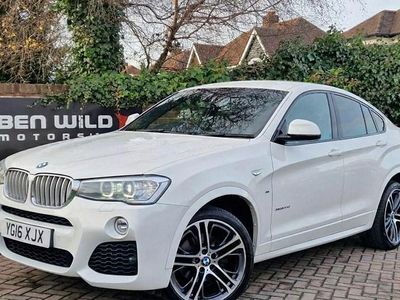 White Used 2016 BMW X4 M Sport SUV | £13,490 (Fair price)