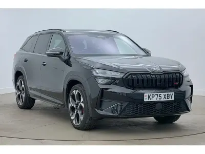 Second-hand Skoda Kodiaq vRS 195 CP (143 kW) 2025 Negru SUV