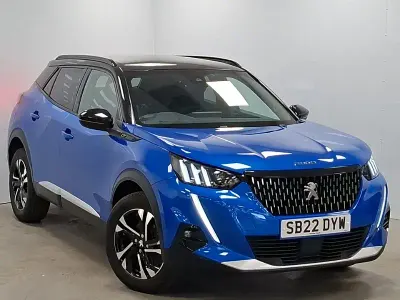 Used Peugeot 2008 GTi 131 HP (96 kW) 2022 Blue SUV