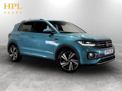 Used VW T-Cross R-line 110 HP (80 kW) 2022 Blue SUV