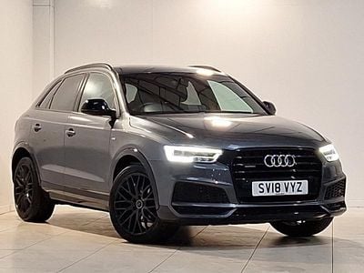 Grey Used 2018 Audi Q3 Black Edition SUV | £17,298 (Super price)