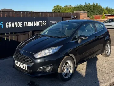 Used Ford Fiesta Zetec 2014 Black Hatchback