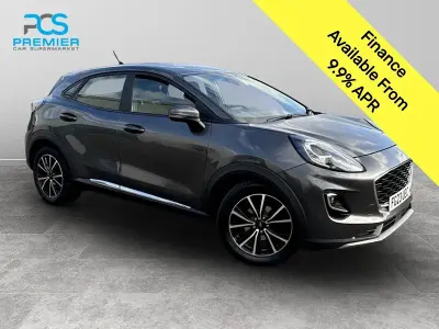 Used Ford Puma Titanium 125 HP (91 kW) 2023 Magnetic (exclusive paint) SUV