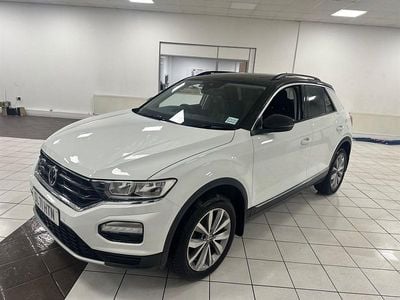 Begagnad VW T-Roc Design 150 HK (110 kW) 2021 Vit SUV