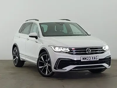 Used VW Tiguan R-line 150 HP (110 kW) 2023 White SUV
