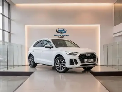 Used Audi Q5 S-Line 245 HP (180 kW) 2022 White SUV
