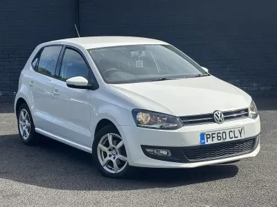 Used VW Polo 60 HP (44 kW) 2011 White Hatchback