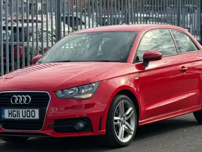 Used Audi A1 S-Line 2011 Red Hatchback