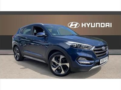 Used Hyundai Tucson Edition 177 HP (130 kW) 2017 Blue SUV