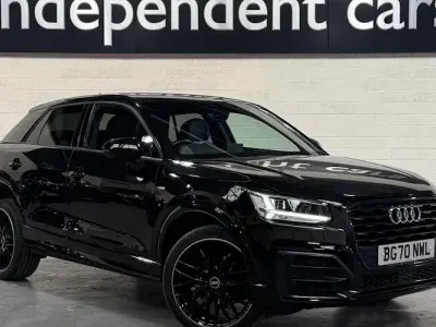 Used Audi Q2 Black Edition 116 HP (85 kW) 2020 Black SUV