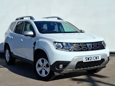 Begagnad Dacia Duster Comfort 130 HK (95 kW) 2021 Vit SUV