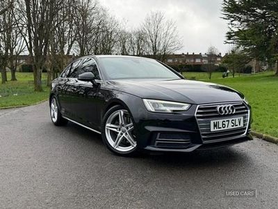 Used Audi A4 S-Line 190 HP (139 kW) 2017 Black Sedan