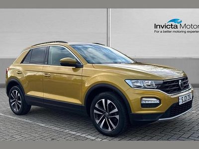 Yellow Used 2021 VW T-Roc United SUV | £17,999 (Good price)