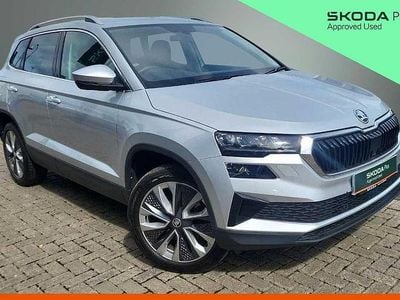 Used Skoda Karoq SE L 110 HP (80 kW) 2023 Brilliant silver metallic SUV