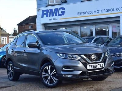Grey Used 2018 Nissan Qashqai N-Connecta SUV | £8,450 (Fair price)