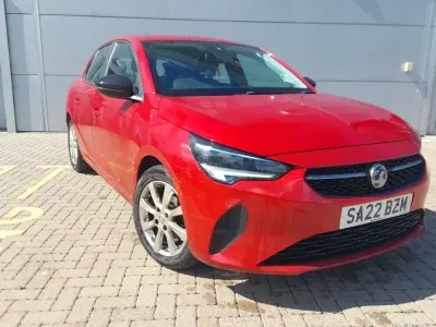 Begagnad Vauxhall Corsa Edition 2022 Röd Halvkombi
