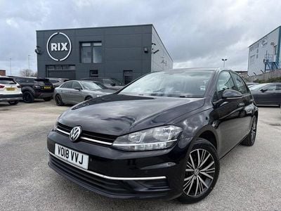 Used VW Golf VII SE 115 HP (84 kW) 2018 Black Hatchback