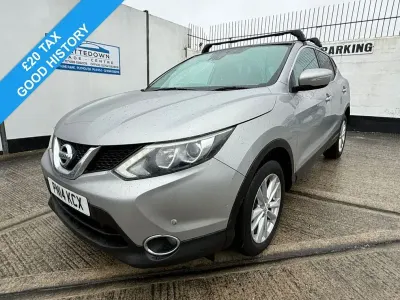 Used Nissan Qashqai Acenta Premium 110 HP (80 kW) 2014 Silver SUV