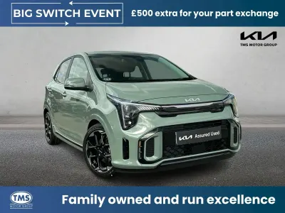 New Kia Picanto GT-Line S 68 HP (50 kW) 2026 Green Hatchback